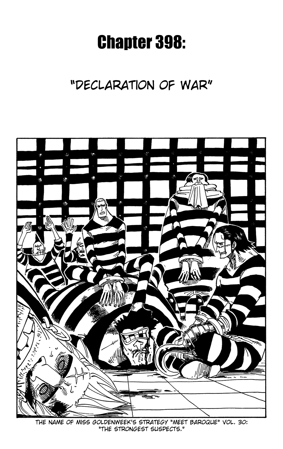 One Piece, Chapter 398 image 01